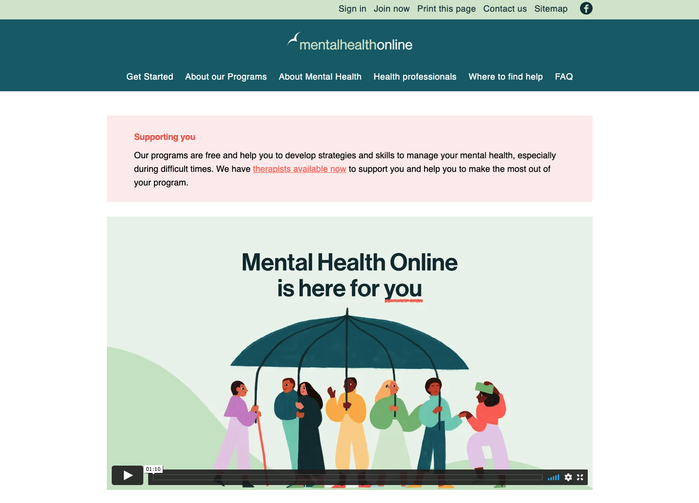 Mental Health Online