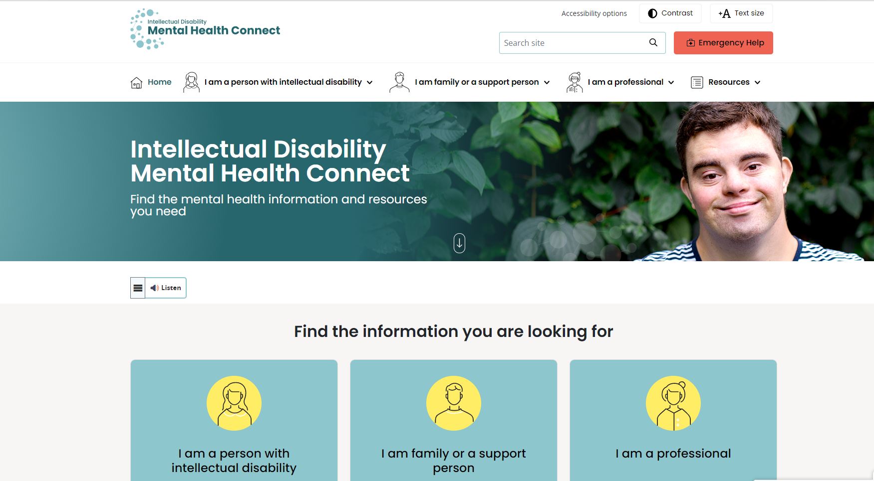 Intellectual Disability Mental Health Connect